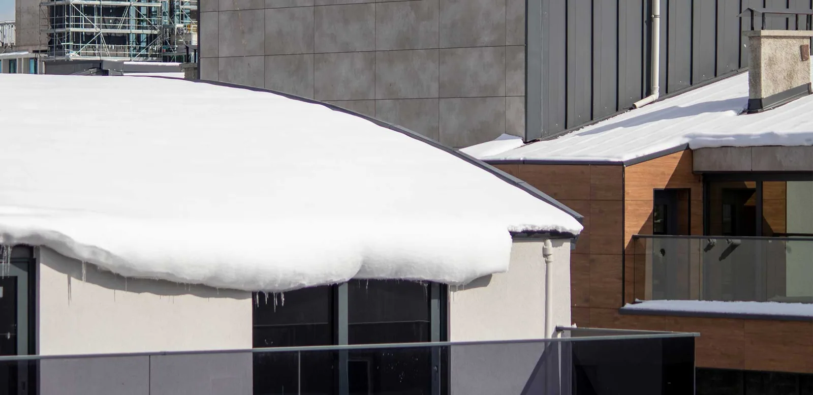 Commercial Roof Snow and Ice Damage Repair in Everett, WA