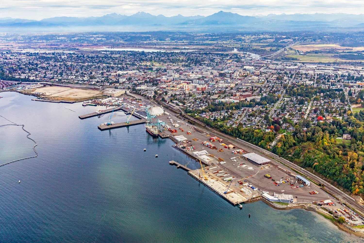 Port Gardner waterfront, Everett