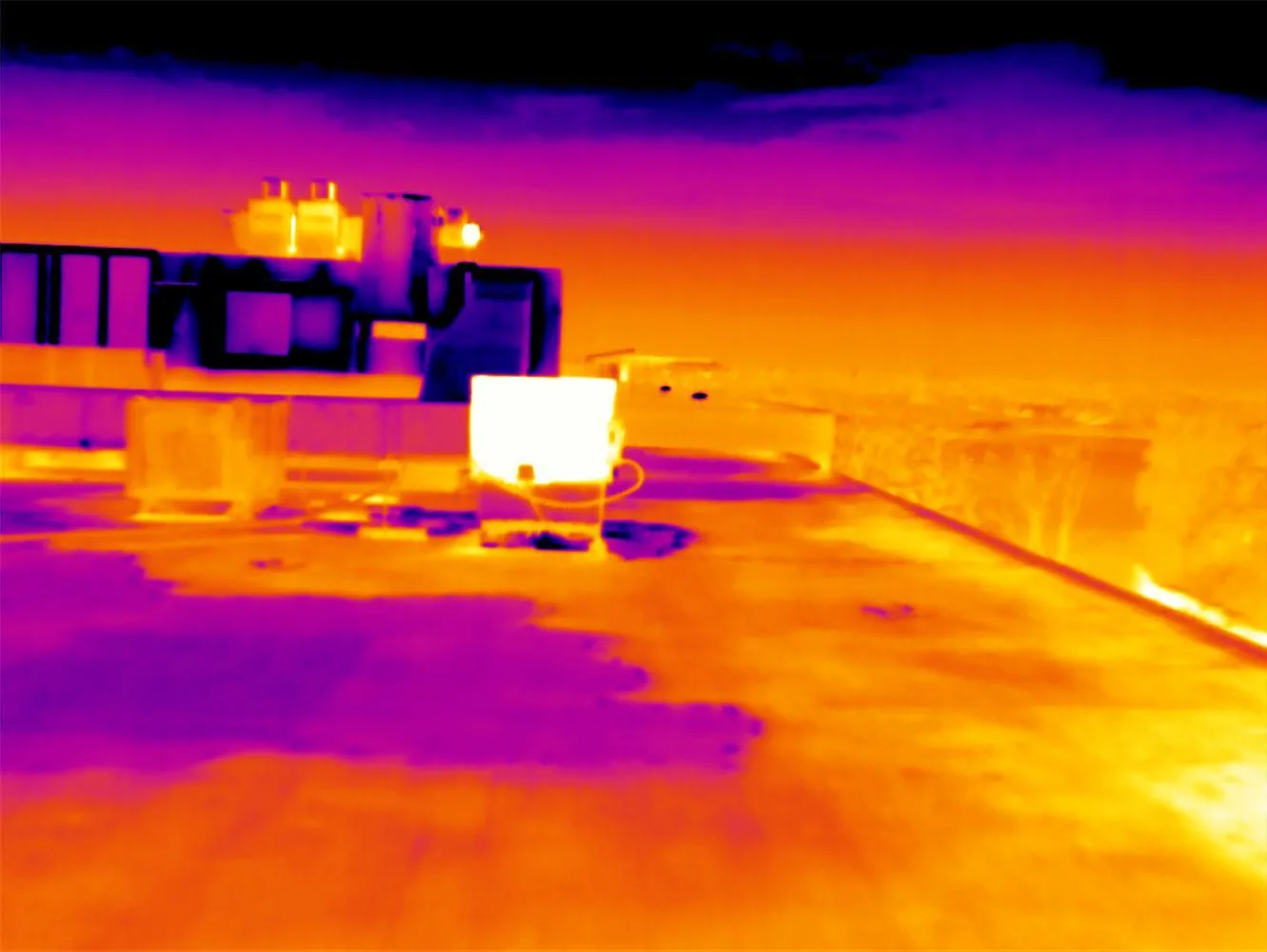 Infrared Moisture Survey