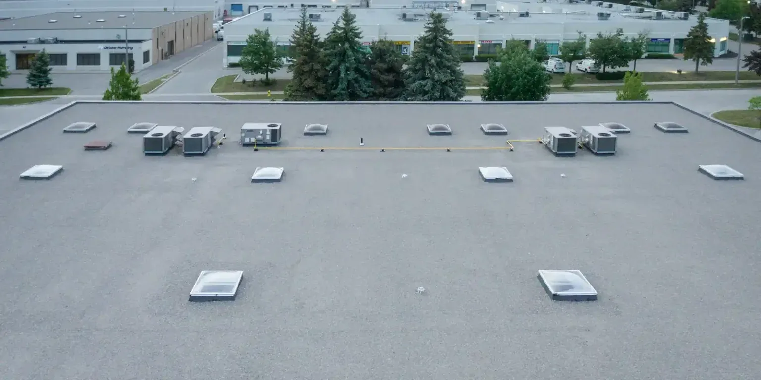Commercial Skylight and Penetration Flashing in Everett, WA
